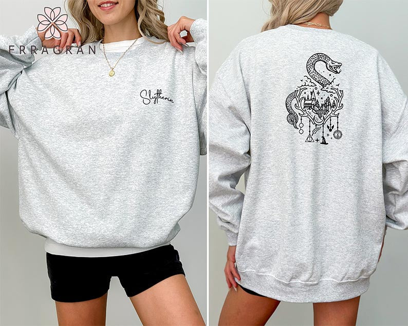 HP Slytherine Wizard House Sweatshirt