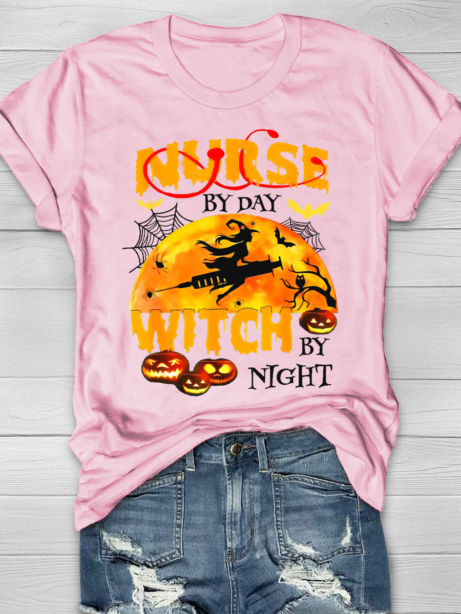 Vaccination Witch Nurse T-Shirt