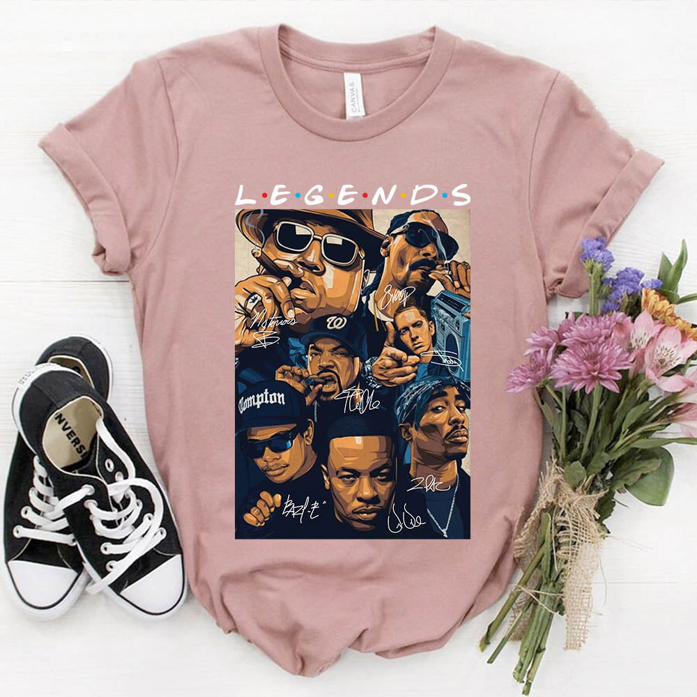 Hip Hop Legends T Shirt