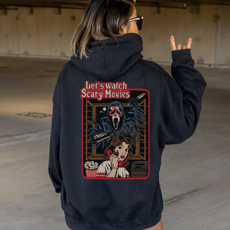 Ghostface Scream Movie Halloween Hoodie