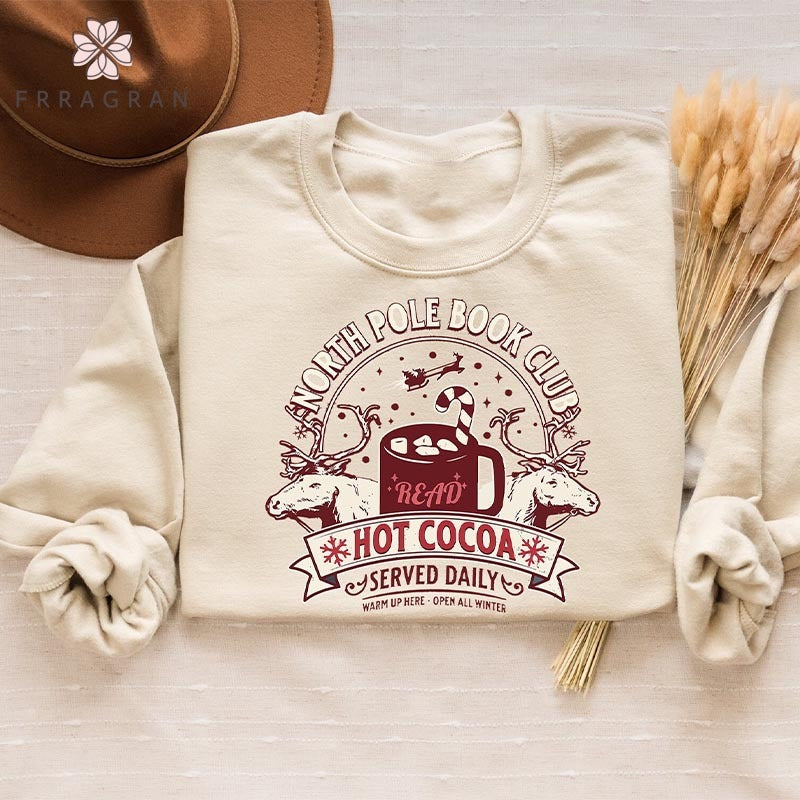 North Pole Book Club Sweatshirt