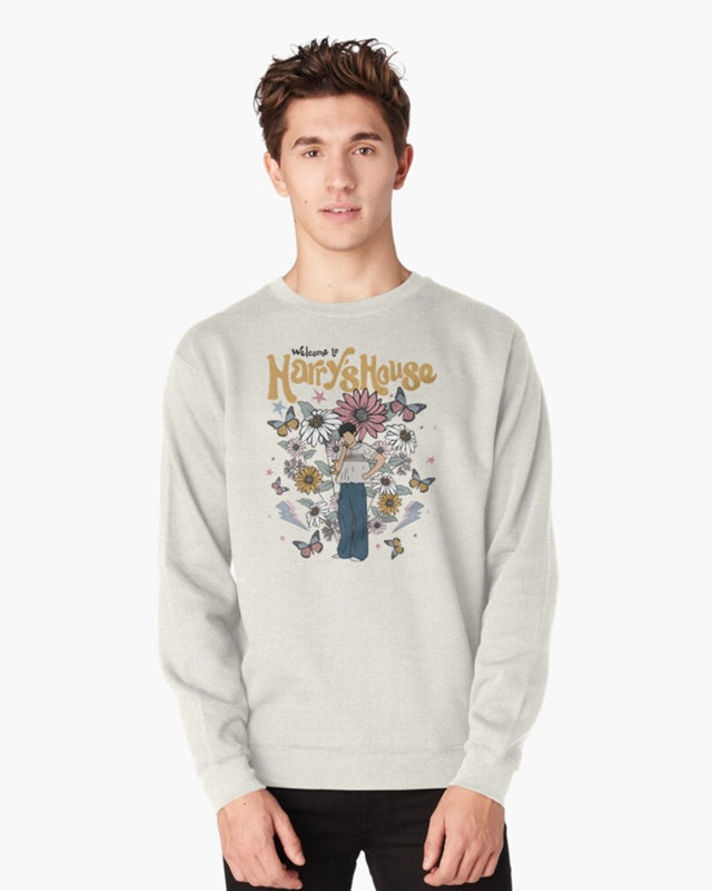 Harry's House floral concept Pullover Sweatshirt