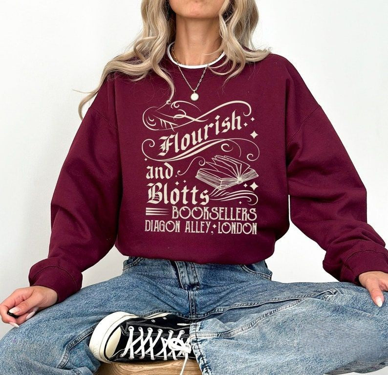 Flourish And Blotts HP Sweatshirt