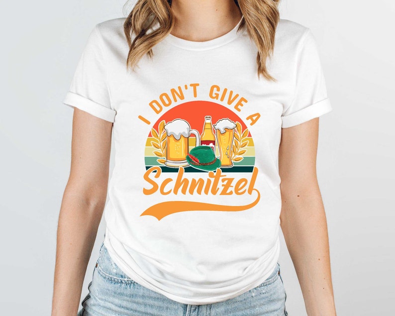I Don't Give A Schnitzel Oktoberfest T-shirt