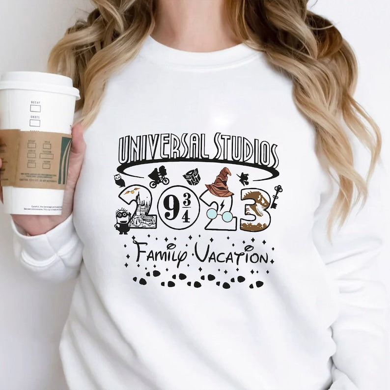 HP Hogwarts Universal Studios Trip 2023 Sweatshirt