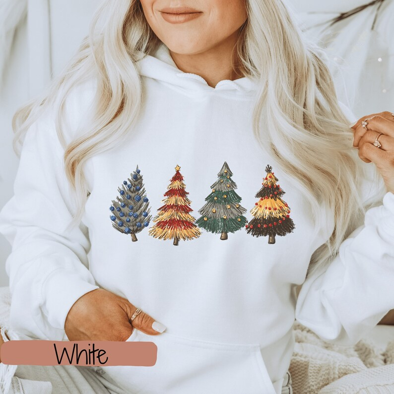 HP Wizard Houses Christmas Tree Hoodie
