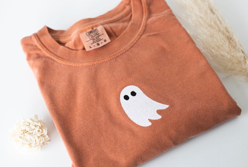 Embroidered Ghost T-shirt