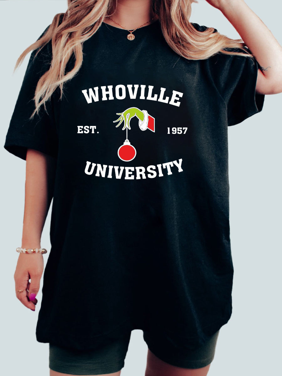 Christmas Whoville University Est 1957 T-shirt
