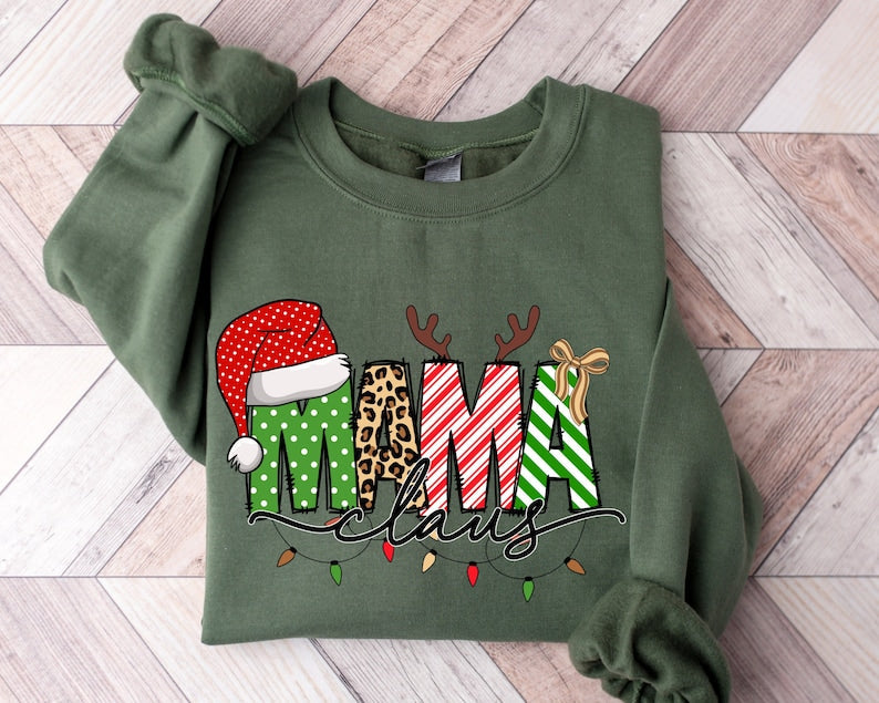 Mama Claus Christmas Sweatshirt