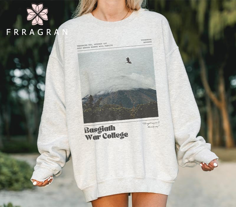 Fourth Wing Crewneck Casual Sweatshirt