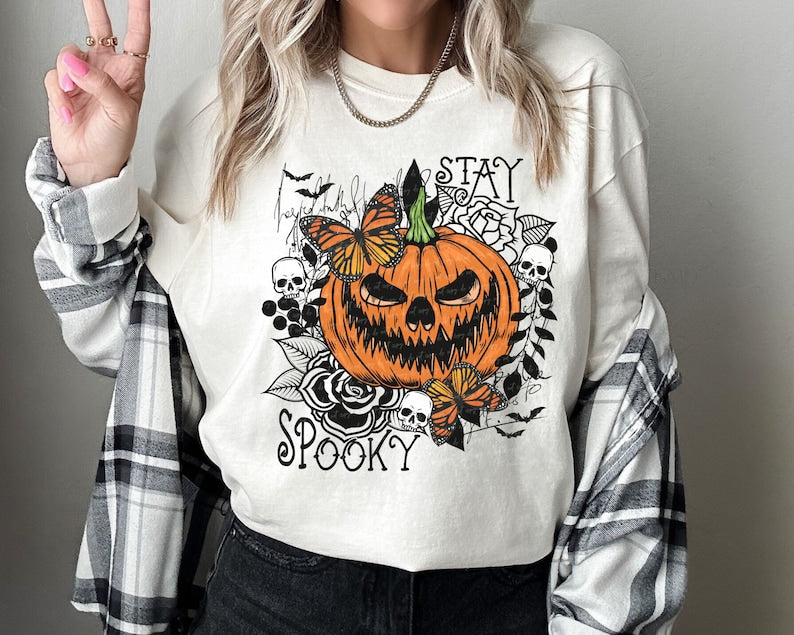 Halloween Pumpkin Stay Spooky T-shirt