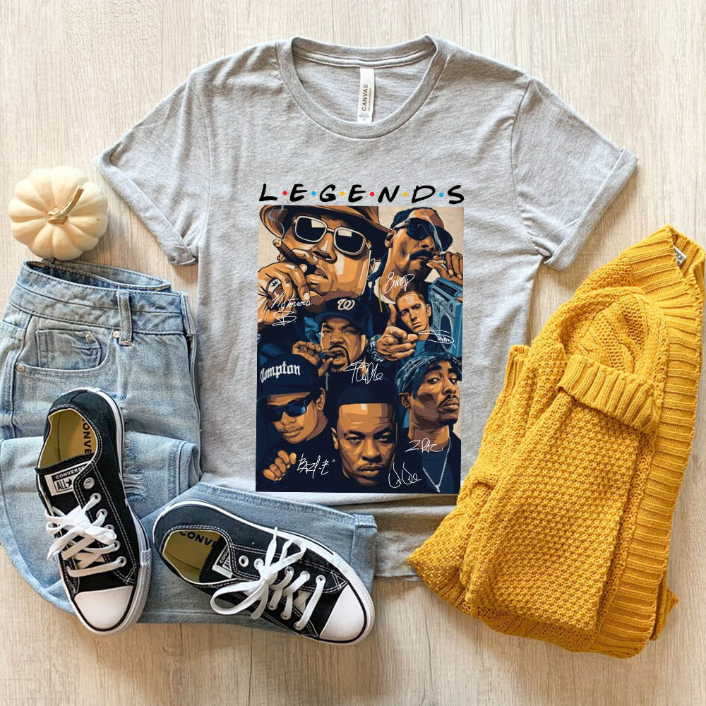 Hip Hop Legends T Shirt