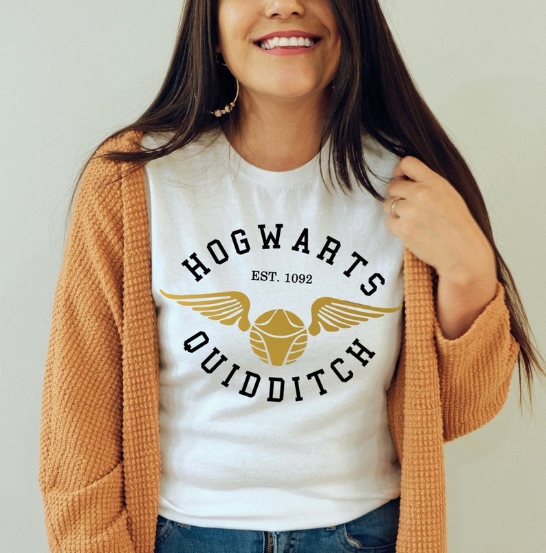 HP Inspired Golden Snitch Graphic T-shirt