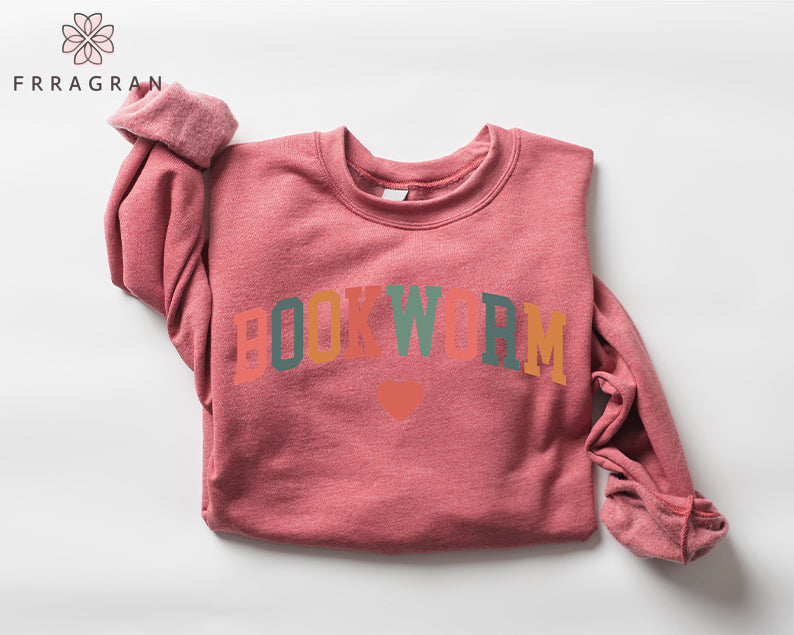 Bookworm Cute Books Lover Sweatshirt