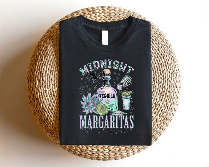 Midnight Margaritas Halloween T-shirt