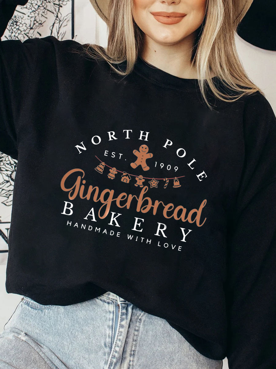 Gingerbread Bakery Christmas Sweatshirt