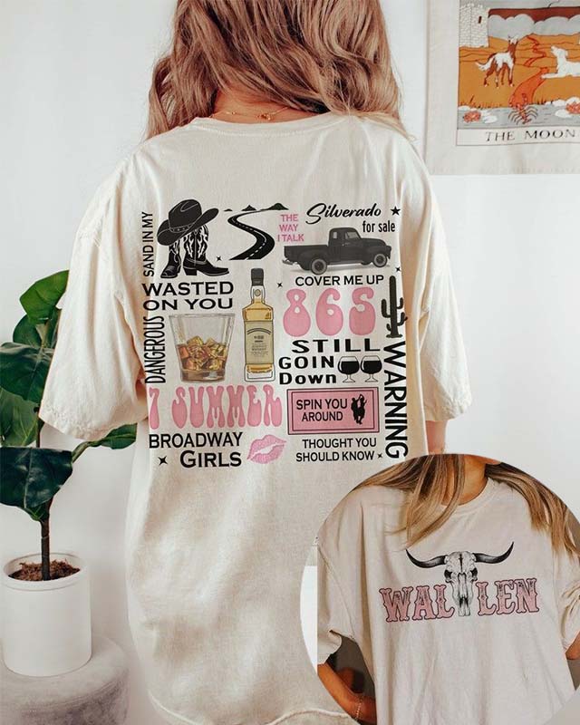 Wallen Western Cowboy T-shirt