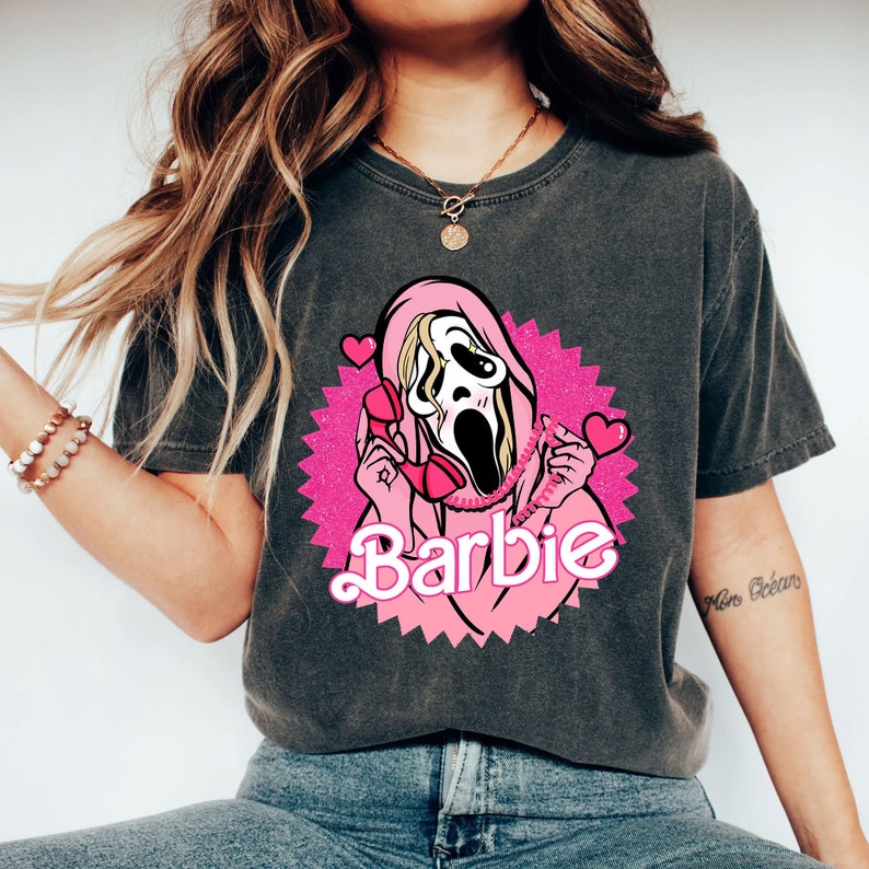 Horror Doll Ghost Face T-shirt