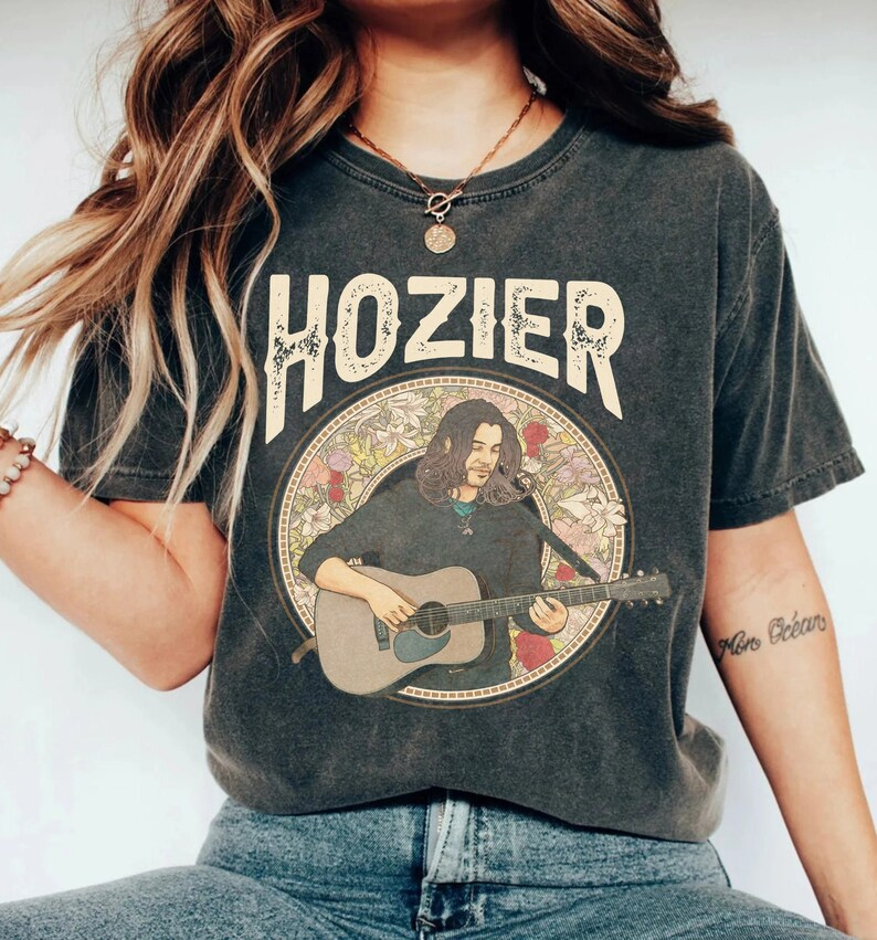 Comfor Color Hozeir Music Graphic Tshirt