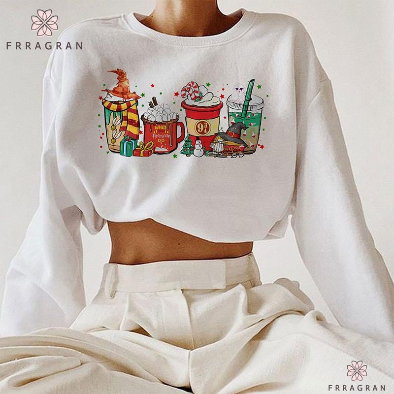 Magic Harry Coffee Latte Christmas Sweatshirt