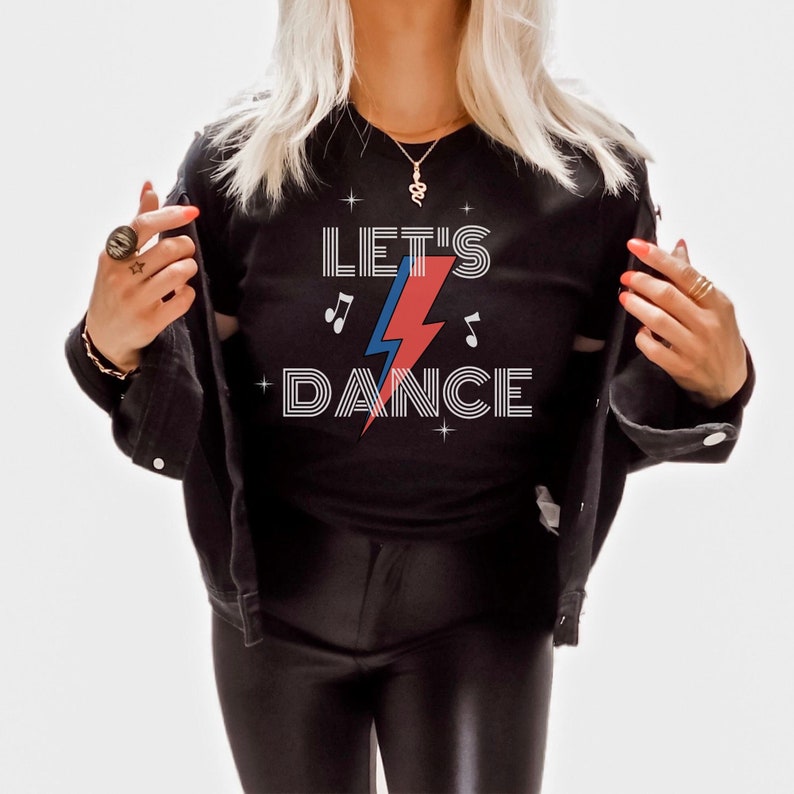 Let's Dance Bowie Casual T-shirt