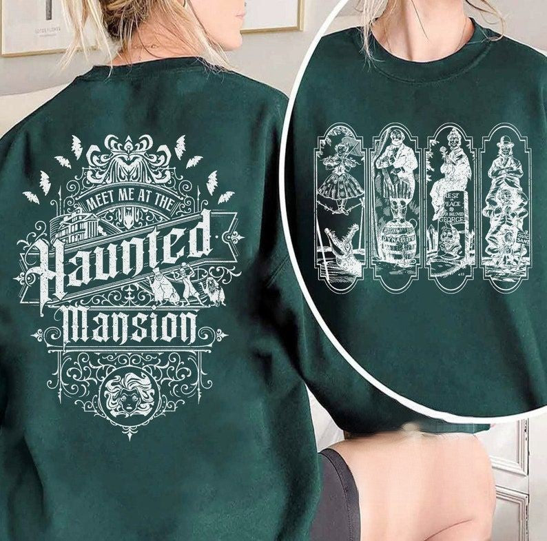 Two-Sided Haunted Mansion Sweatshirt