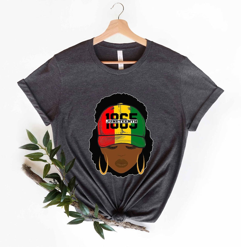 Juneteenth 1865 Afro T-shirt